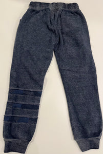 Vintage Havana Navy Burnout Jogger with Camo Stripe