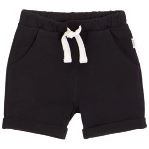 "Miles Basic" Black Shorts