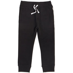 "Miles Basic" Black Jogger