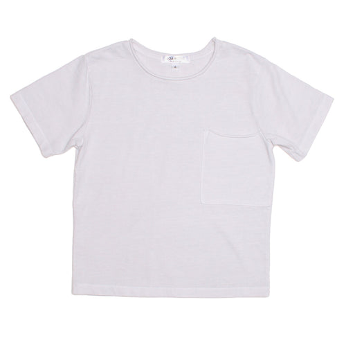 Joah Love- Murray Vintage Pocket Tee in Cement