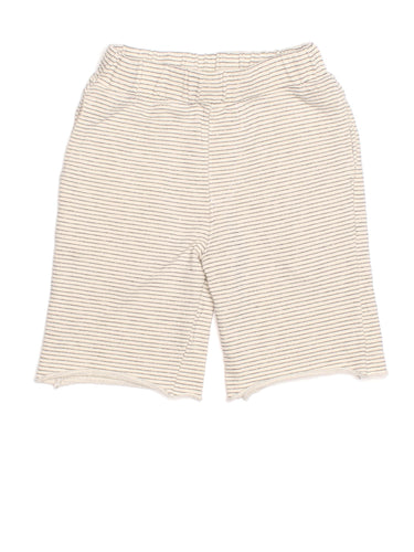 Joah Love- Mikey Stripe Shorts in Natural